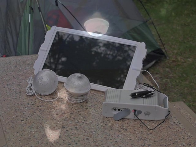 SOLAR POWER PACK W/LIGHTS      - image 1 from the video